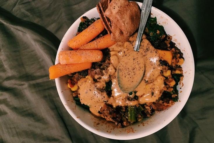Quinoa and Sweet Potato Vegan Chili