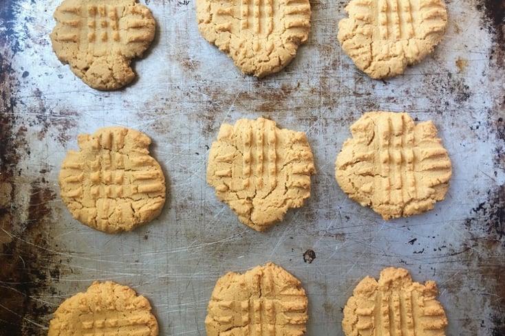 Easy Peanut Butter Cookies 