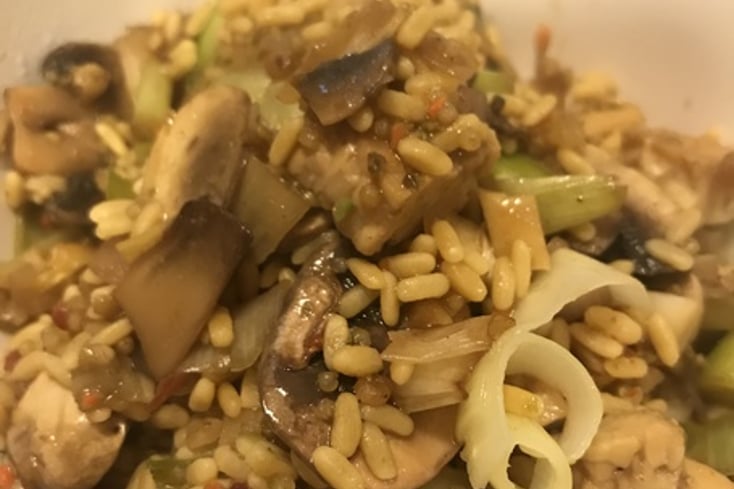 Better Than Takeout Vegan "Fried" Rice 3 Vegan Fried Rice