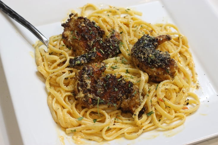 Bang Bang Shrimp Pasta