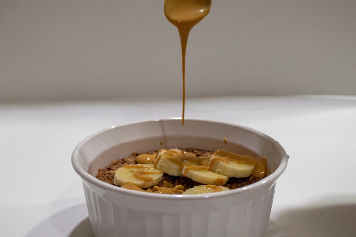 Baked Banana Bread Oats