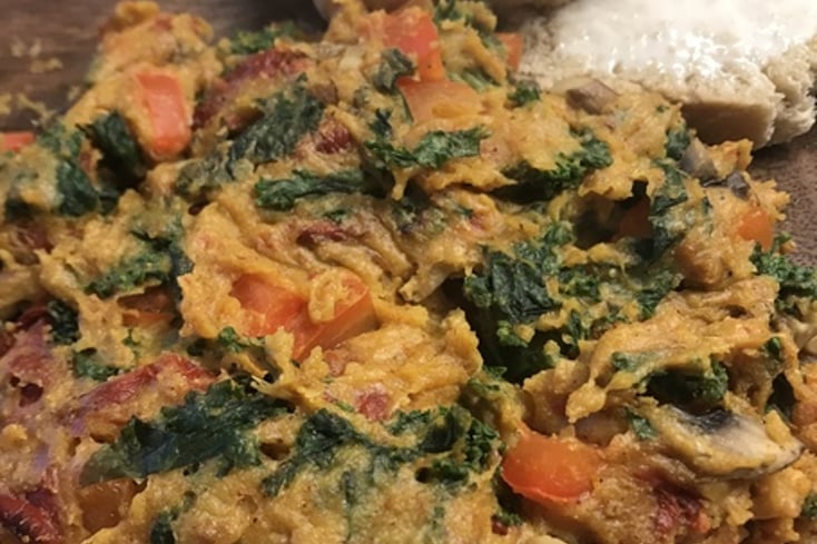 Vegan Chickpea Flour Omelette