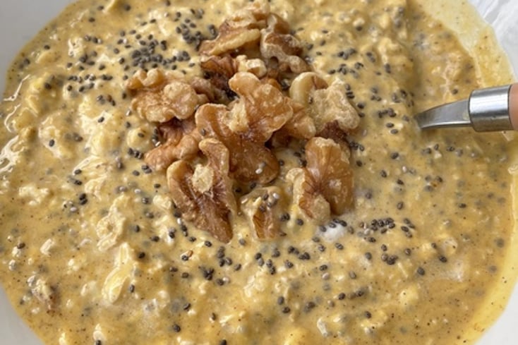 Pumpkin Pie Overnight Oats