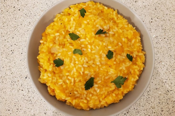 Spice Up Your Fall Dinners With These 5 Butternut Squash Dishes 11 5. Butternut Squash Risotto