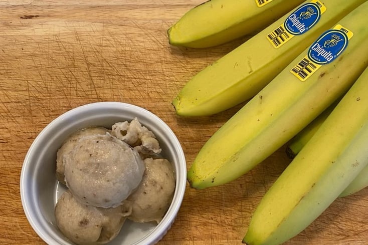 Banana ice cream