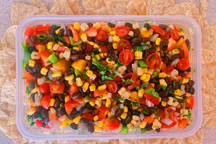 Colorful Corn Salsa