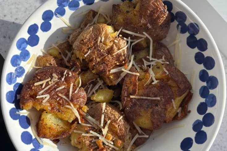 Not Mashed Potatoes... Smashed Taters! 3 Crispy Smashed Taters
