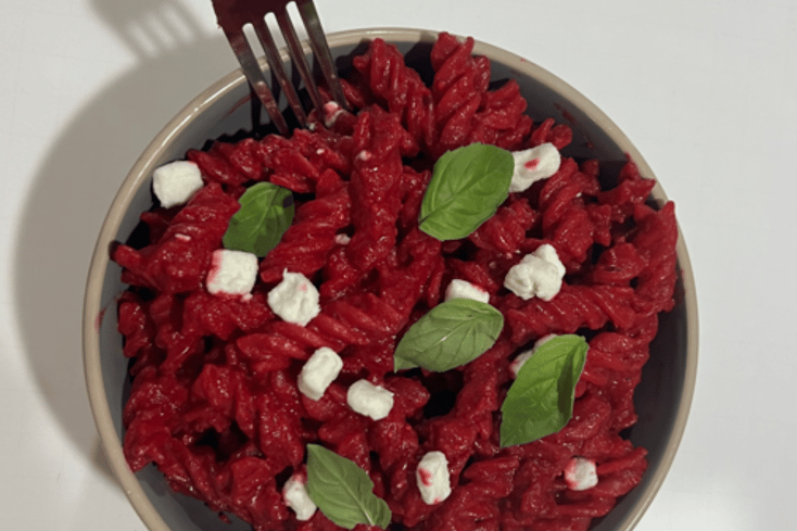 Beet Pesto Pasta