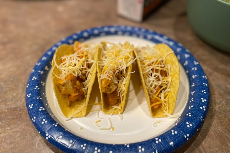 Buffalo Chicken Tacos