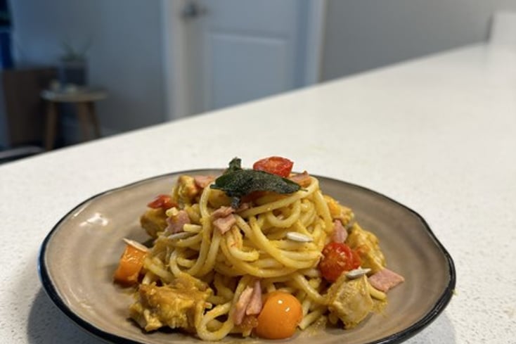 Sage Brown Butter Pumpkin Alfredo