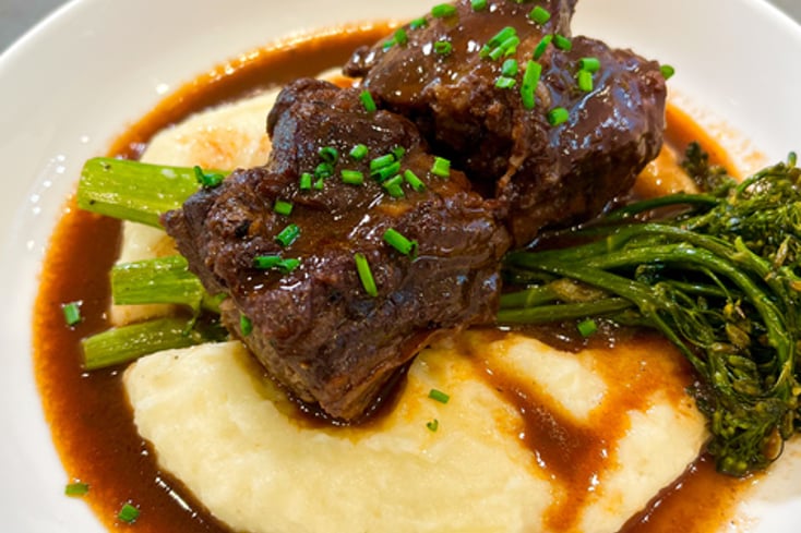 Miso Red Wine Braised Short Ribs