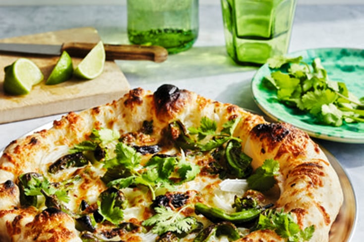 Up Your Pizza Game With Roasted Hatch Chile Pizza & Melon, Cucumber, Mint Salad 3 Neapolitanish Pizza Dough