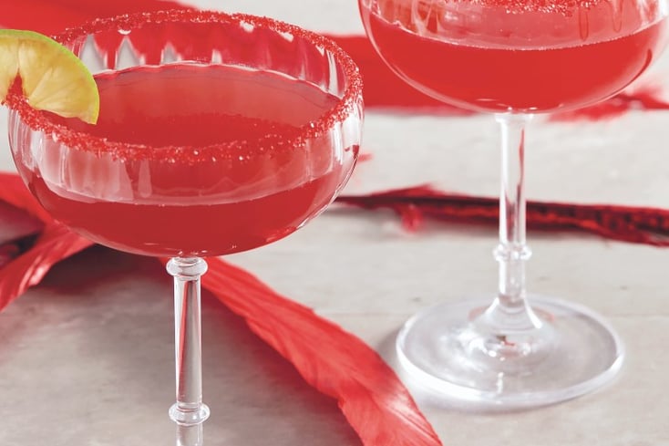 Flaming Phoenix Cocktails