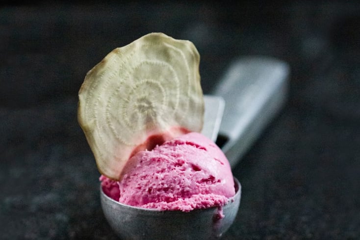 Sweet Beet Ice Cream  