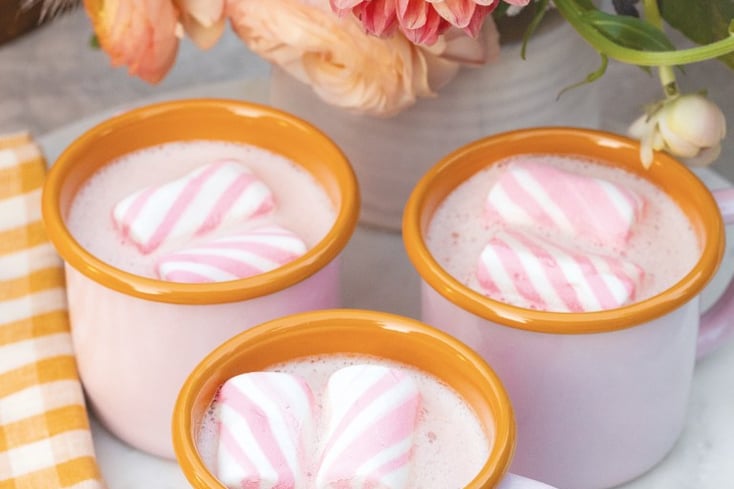 Pink Hot Chocolate