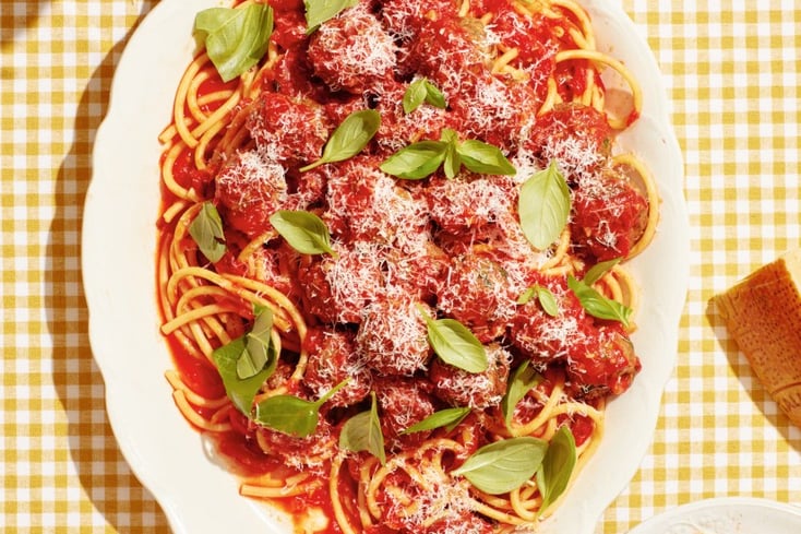 Wishbone Kitchen's Meatballs Are Easy Enough To Make On A Weeknight 3 Bucatini & Meatballs
