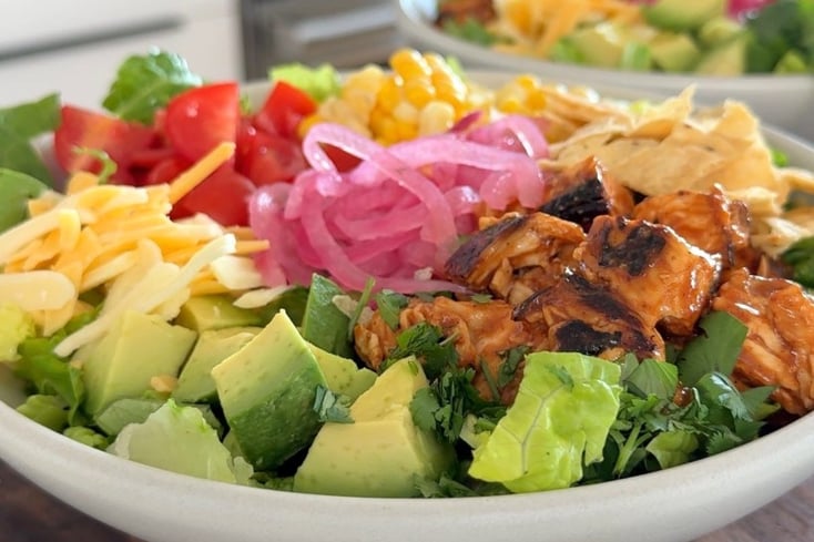 BBQ Chicken Chopped Salad