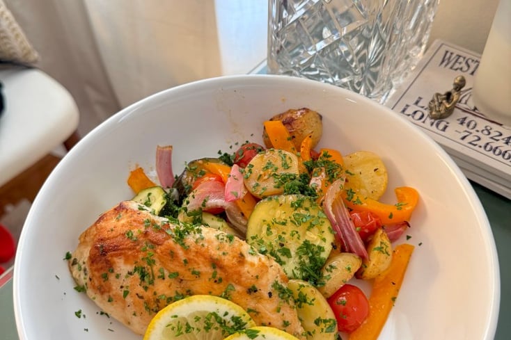 One-Pan Greek Chicken