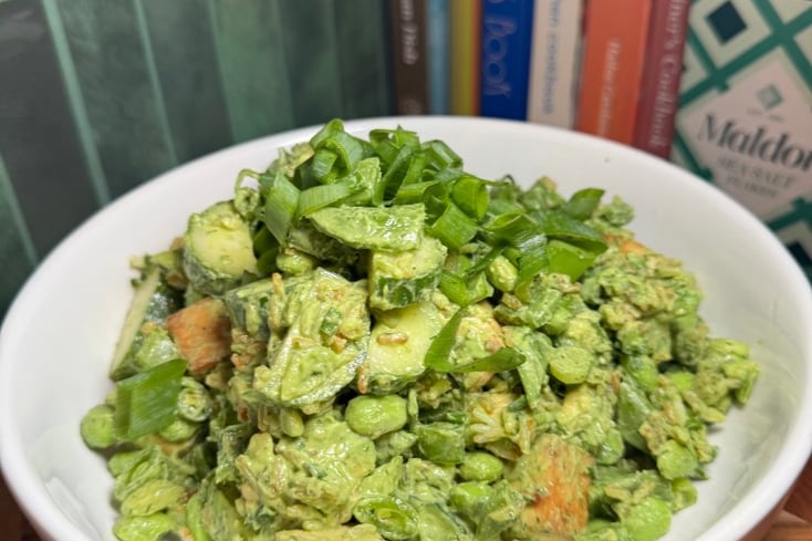This Green Goddess Salad With Crispy Rice Will Be Your New Summer Favorite&nbsp;