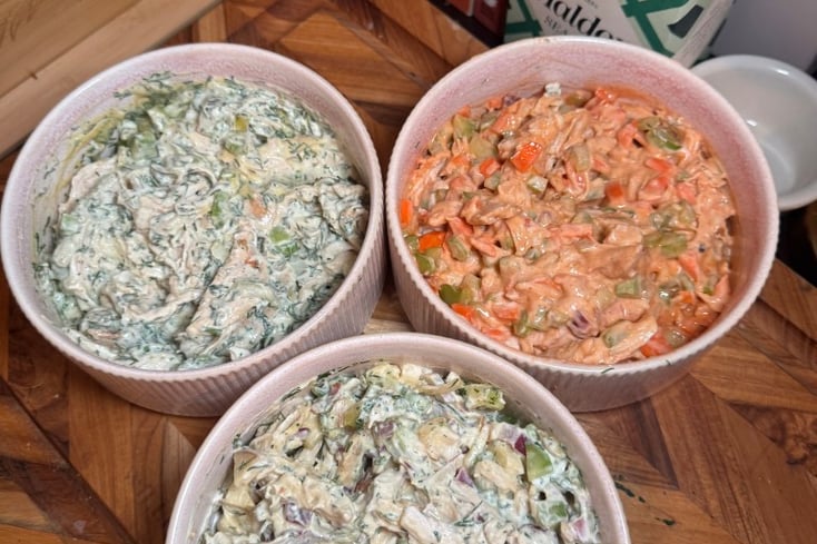 Chicken Salad, 3 Ways