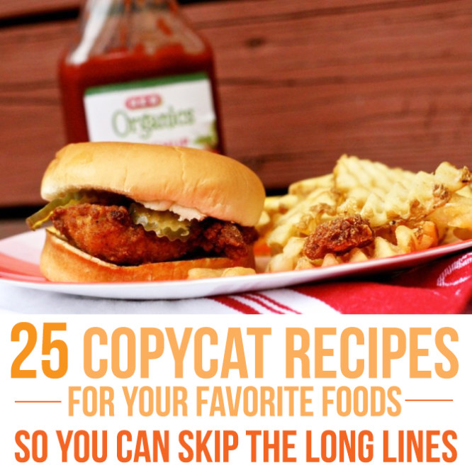 25 copycat recipes