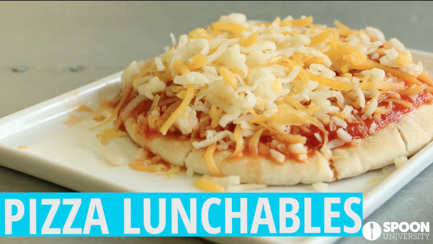 Adult-Sized Pizza Lunchables That