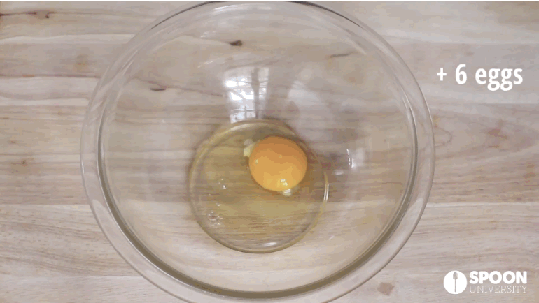 Image result for cracking egg into bowl gif