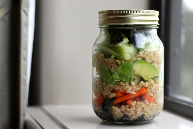 Healthy portable lunches