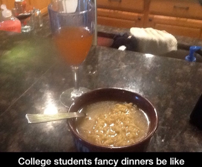 funny college students