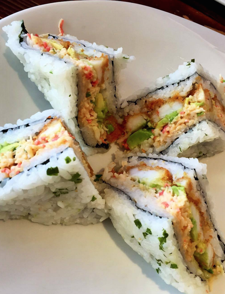 eat sushi