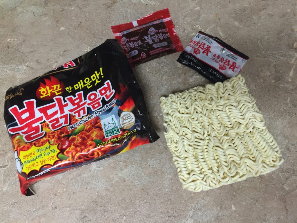 fire noodle challenge