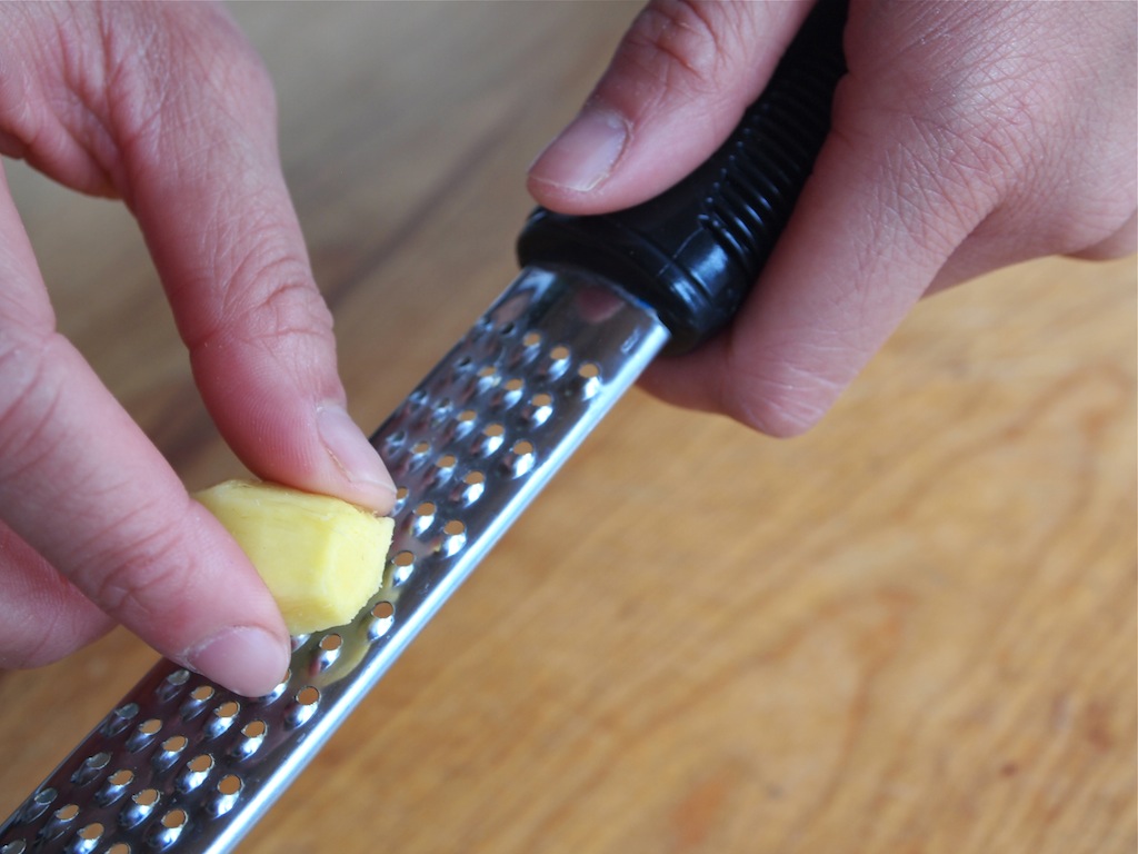 How to Peel and Grate Fresh Ginger