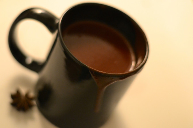 alcoholic hot chocolate