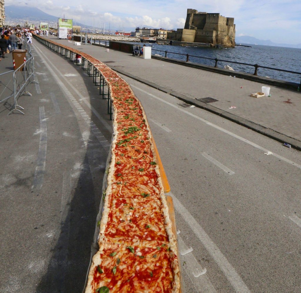 mile-long pizza