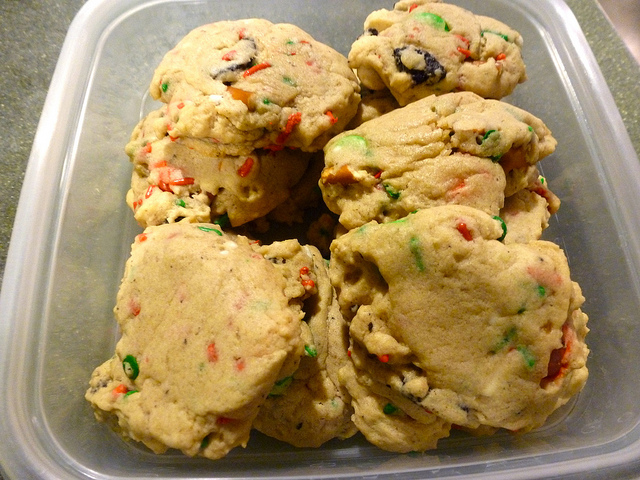 Day 8: Festive Funfetti Cookies