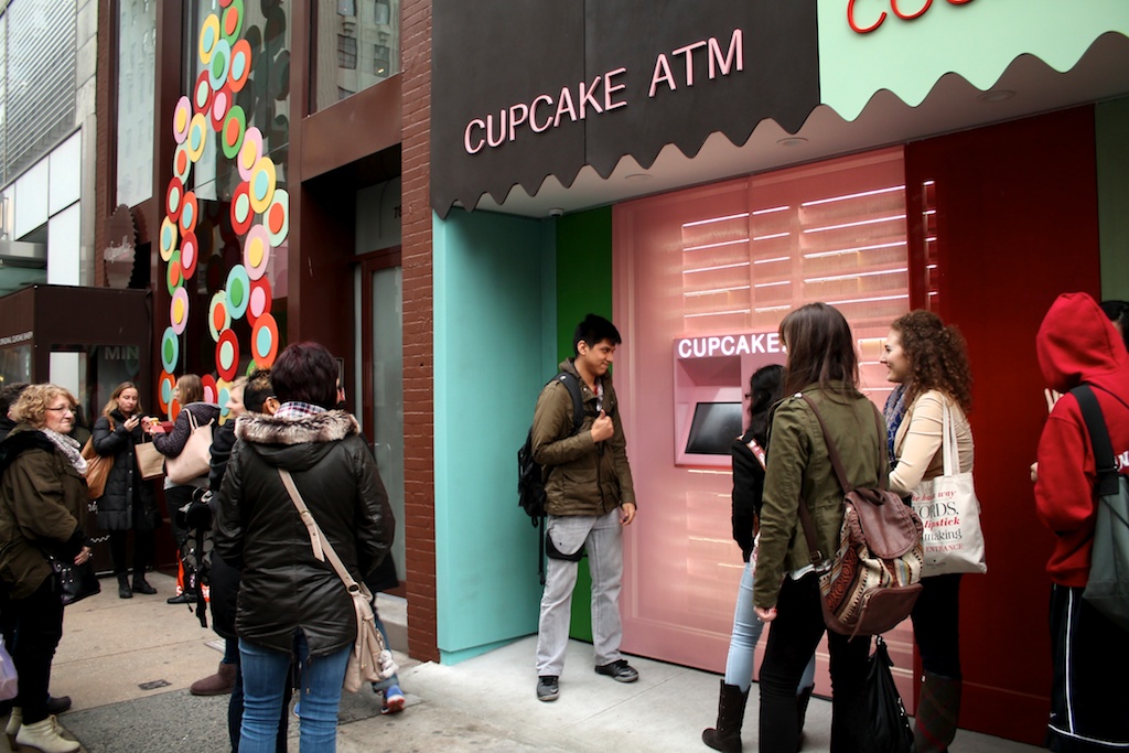 Cupcake ATM Hits NYC