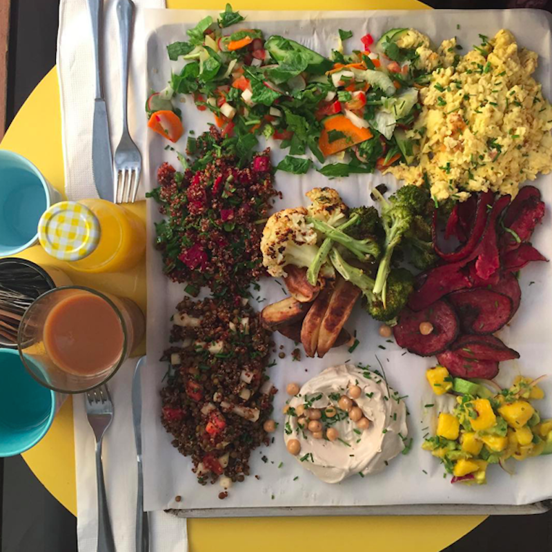 Israeli breakfast at home - a healthy start to the day