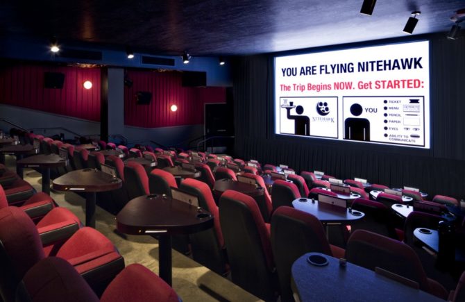 The Best Movie Theaters That Serve Alcohol And Food In America